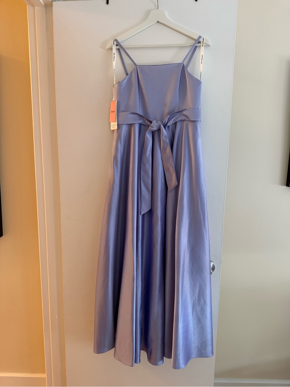NWT JJ’s House Lavender Satin Formal Prom Dress Jr 14
